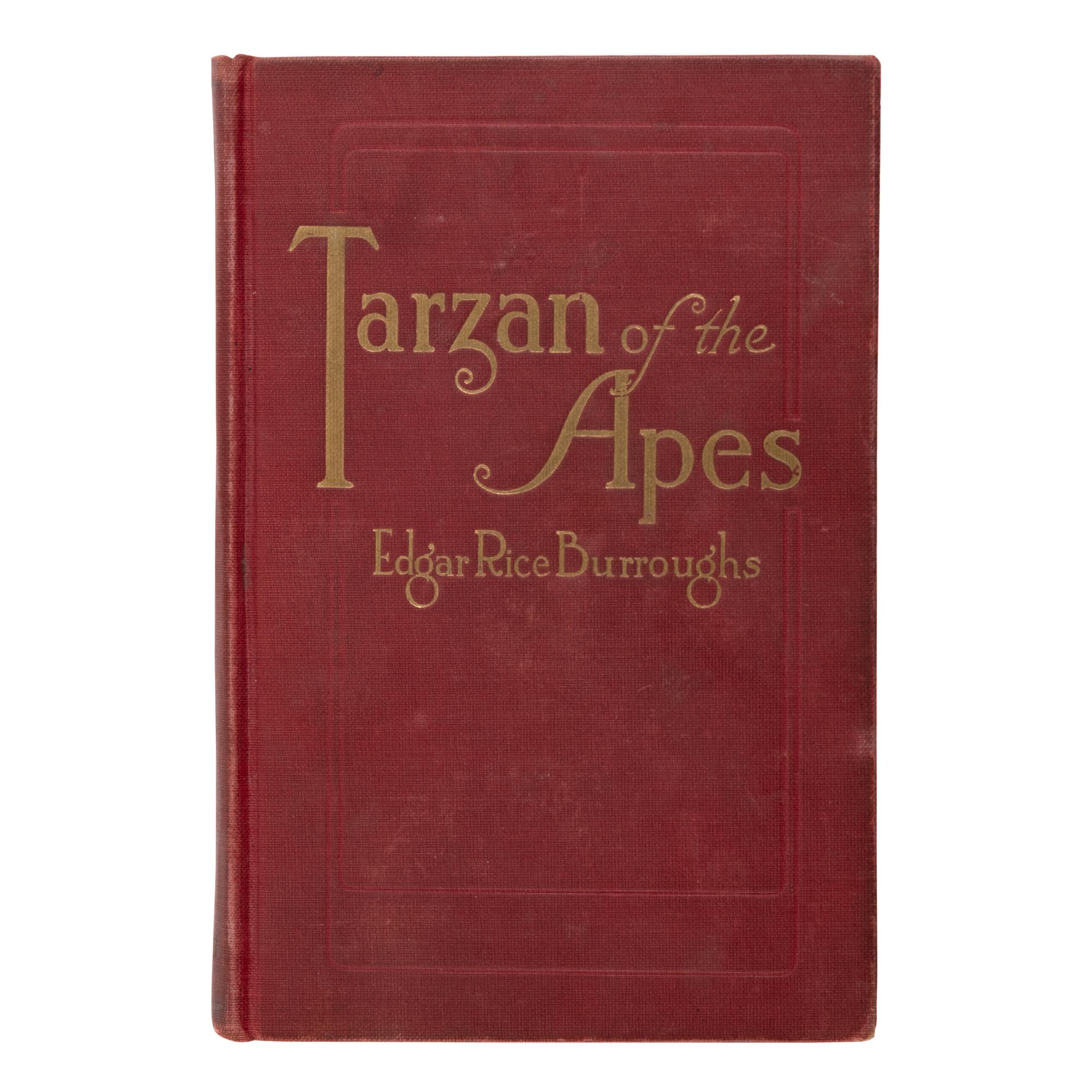 Burroughs, Edgar Rice (1875-1950). Tarzan of the Apes . Chicago: A.C. McClurg & Co., 1914.