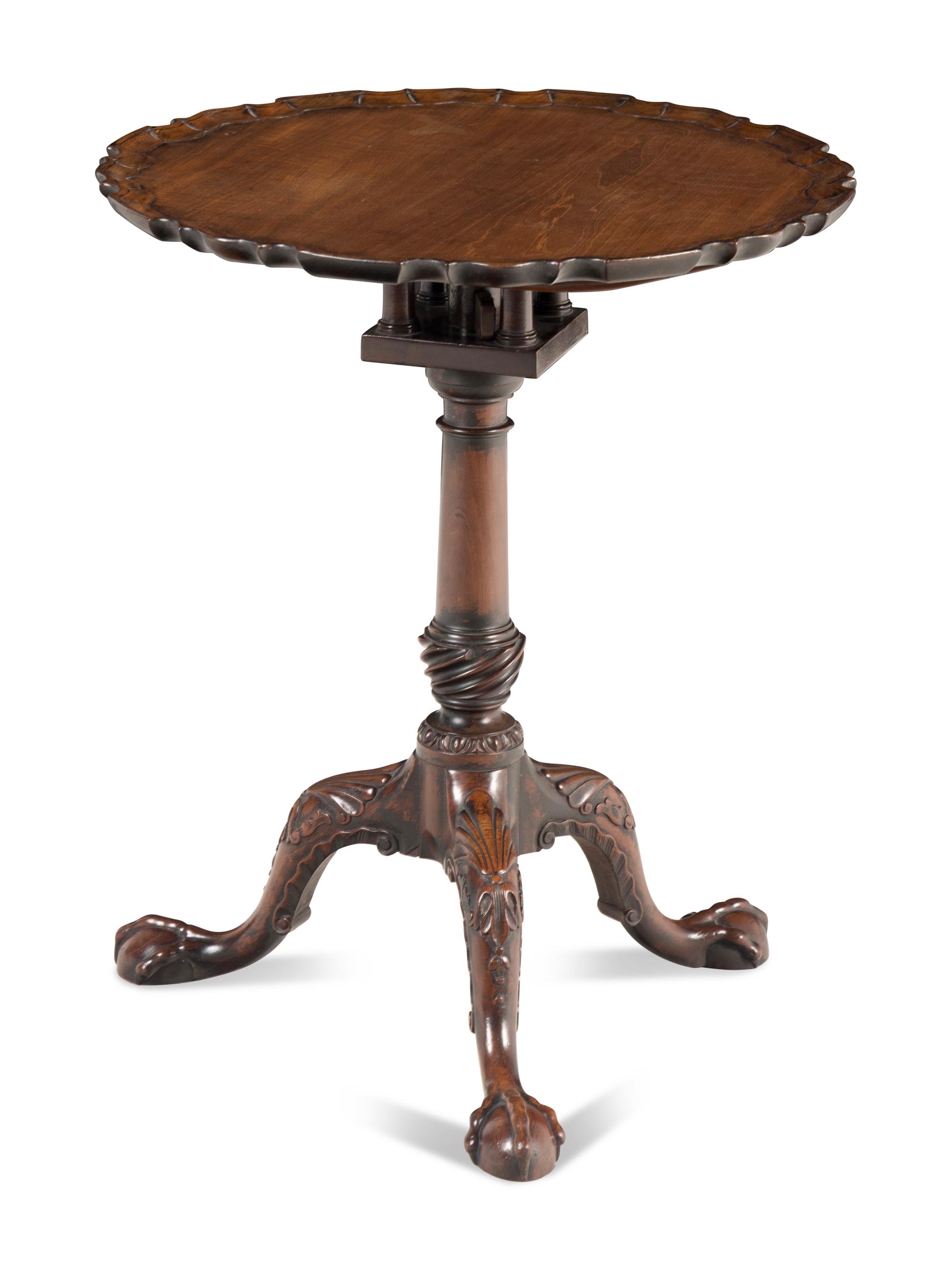 A George III Mahogany Tripod Table