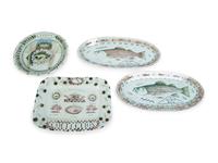A Group of Four Pieces of Pottery by Mara Superior — 20TH CENTURY