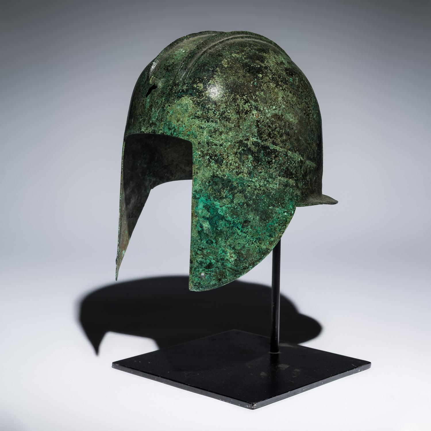 An Illyrian Bronze Helmet