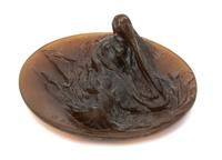 A Daum Pate-de-Verre Plaque Diameter 12 inches. — 20TH CENTURY