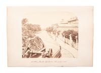 [EARLY PHOTOGRAPHY] -- [JAMAICA & UNITED STATES]. A group of 26 albumen photographs, some featuring Black subjects, incl. troops drilling in Kingston.