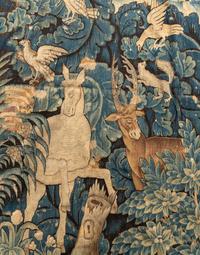 A Flemish Wool Verdure Tapestry