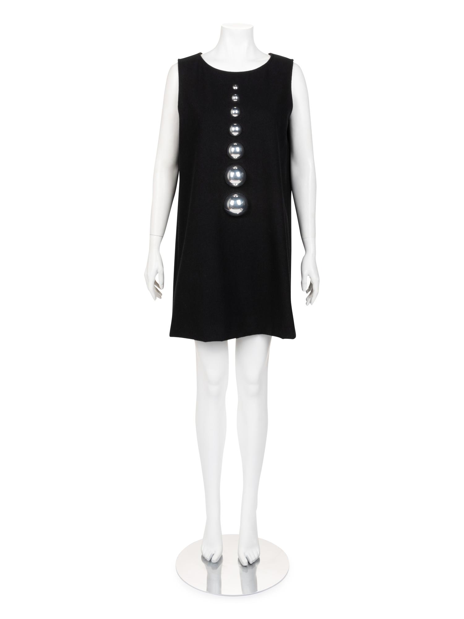 Pierre Cardin Haute Couture Silver Ball Dress, 1980-2000s