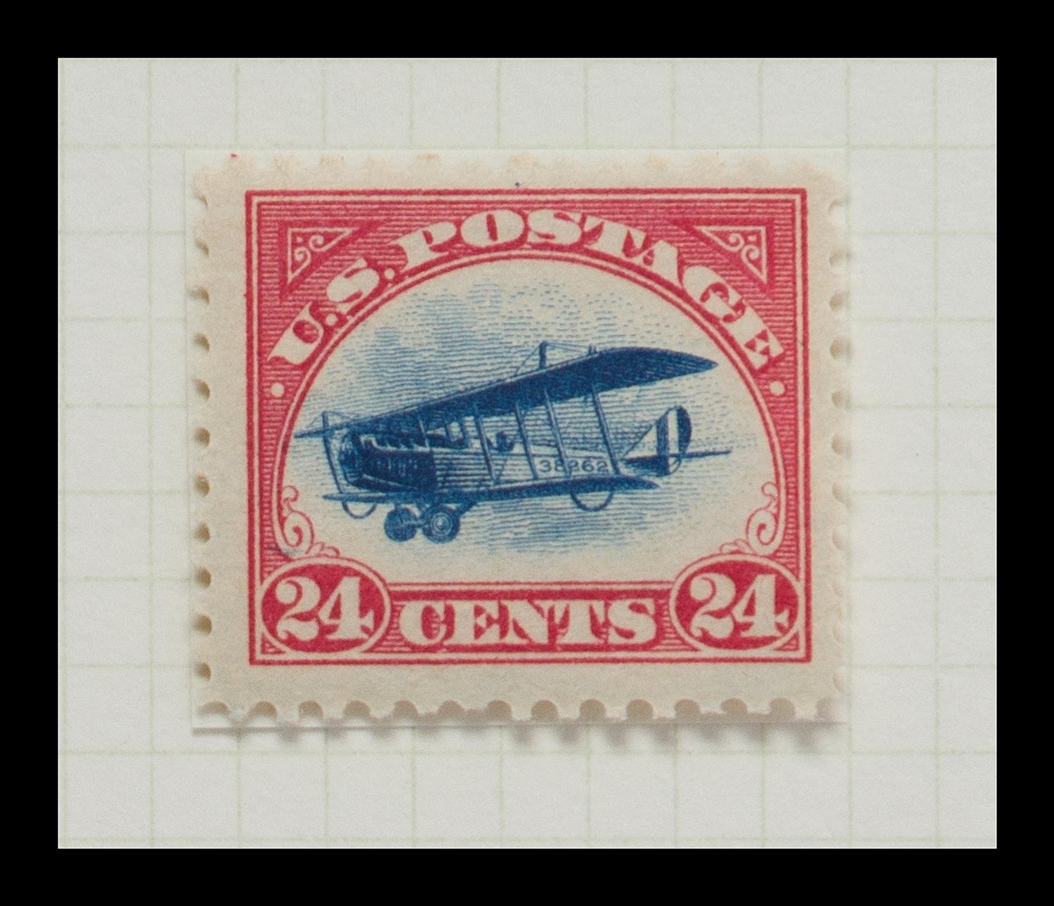 A Collection of United States Airmail Stamps — 1918-1929