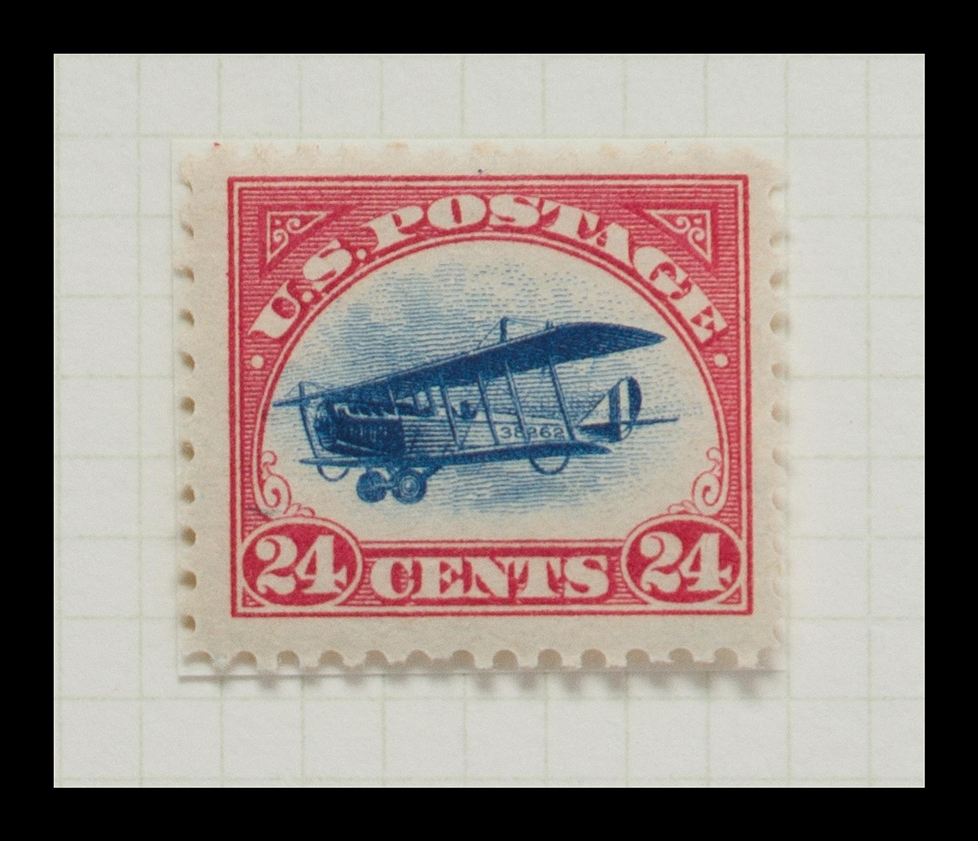 A Collection of United States Airmail Stamps — 1918-1929
