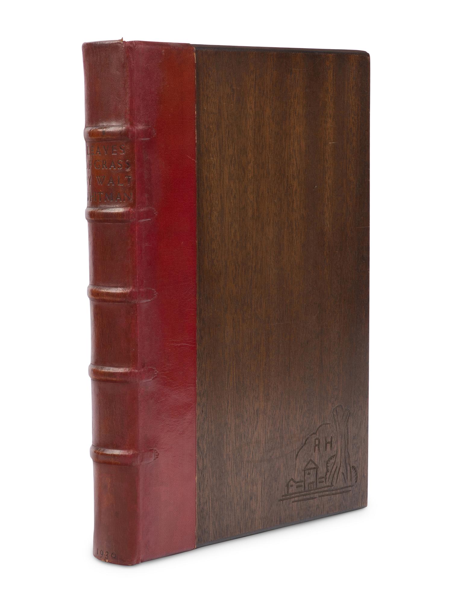 [FINE PRESS - GRABHORN PRESS]. WHITMAN, Walt (1819-1892). Leaves of Grass . New York: Random House, 1930.