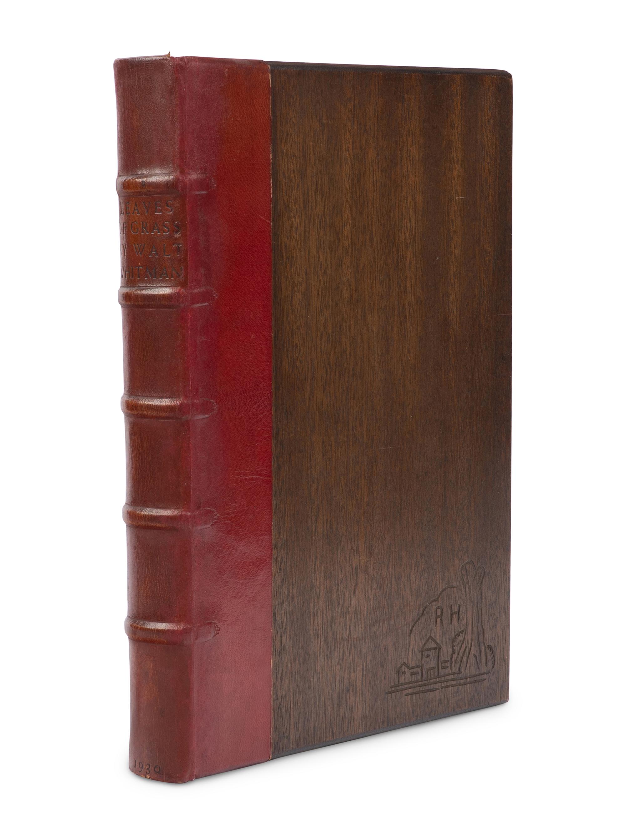 [FINE PRESS - GRABHORN PRESS]. WHITMAN, Walt (1819-1892). Leaves of Grass . New York: Random House, 1930.