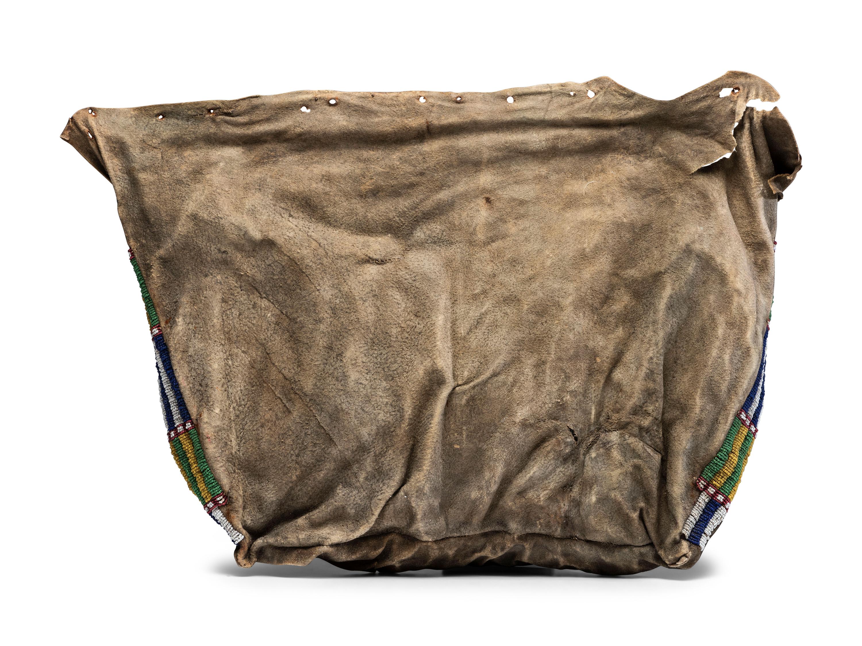 Sioux Beaded Hide Possible Bag