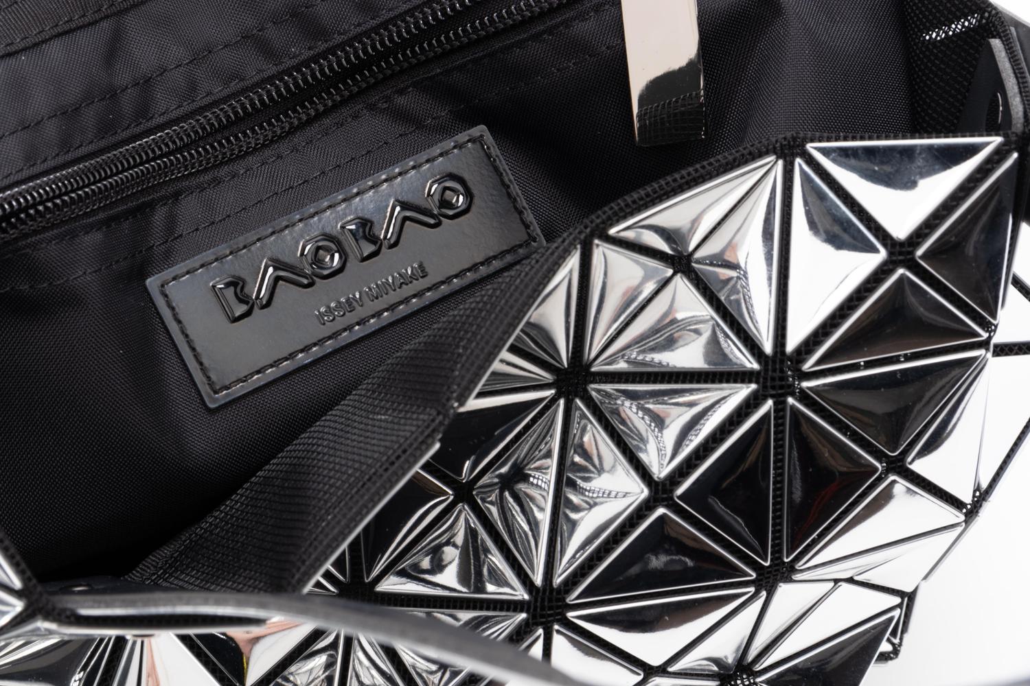 Issey Miyake Silver "BaoBao" Bag, c.2000