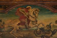 A Gothic Revival Painted Chest