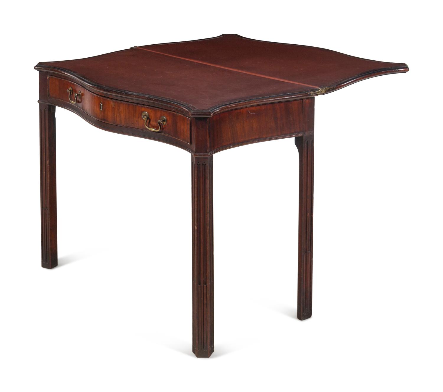 A George III Mahogany Game Table