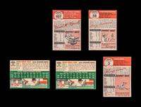 A Group of 1953 and 1954 Topps Baseball Cards,