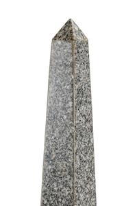 A Pair of Italian Grand Tour Style Granite Obelisks