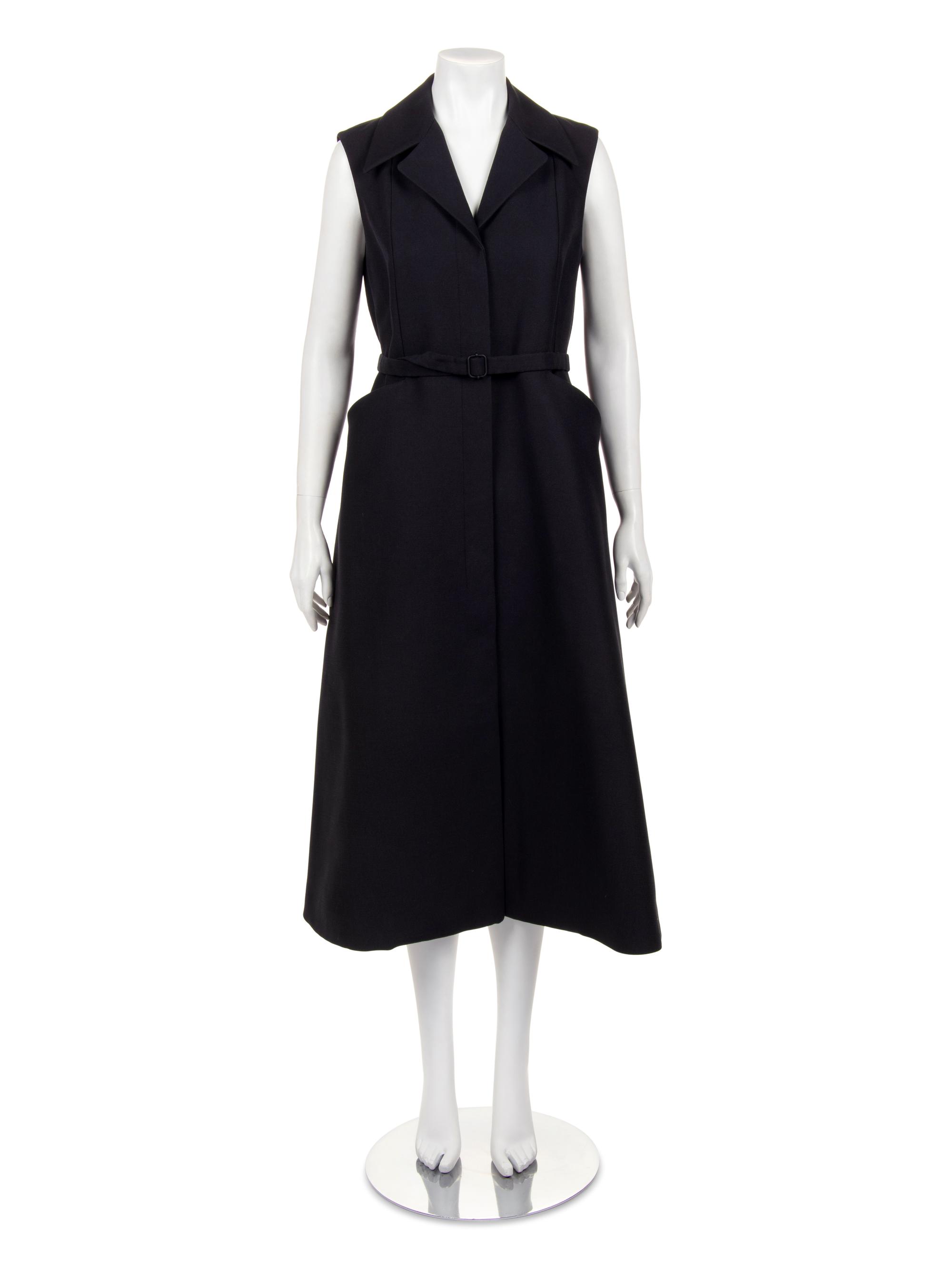 Christian Dior Silk Sleeveless Dress with Belt