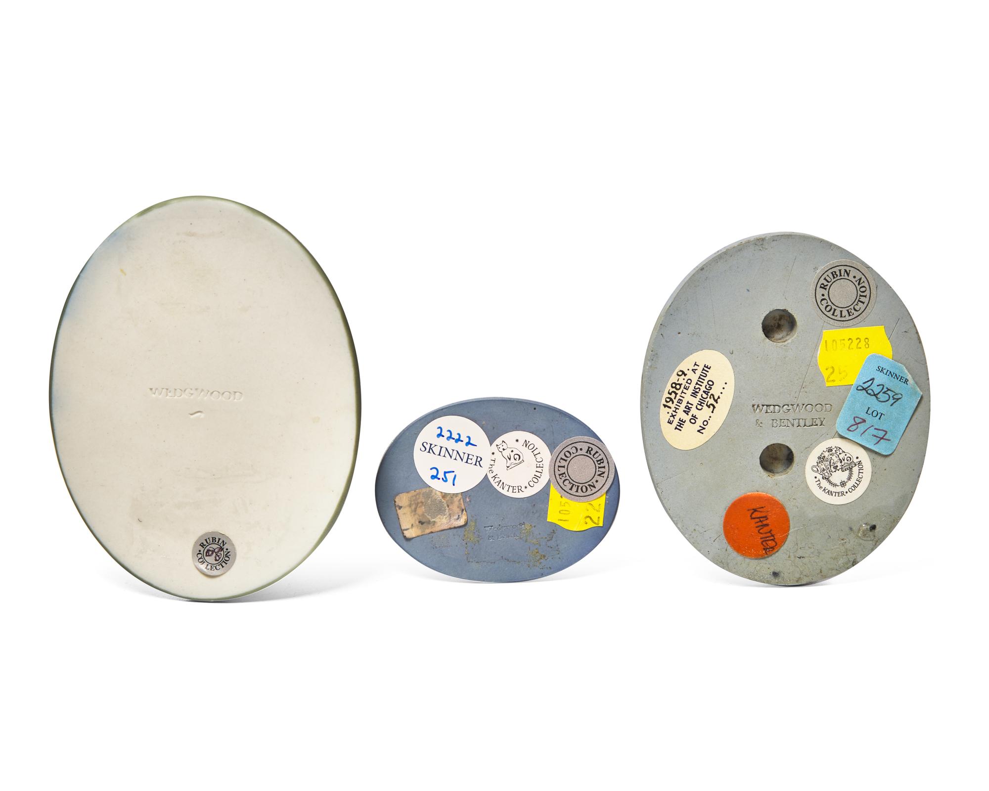 A Group of Five Wedgwood Plaques