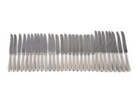 An Assembled Gorham and Durgin Silver Flatware Service