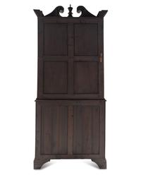 A George III Mahogany Serpentine Bookcase