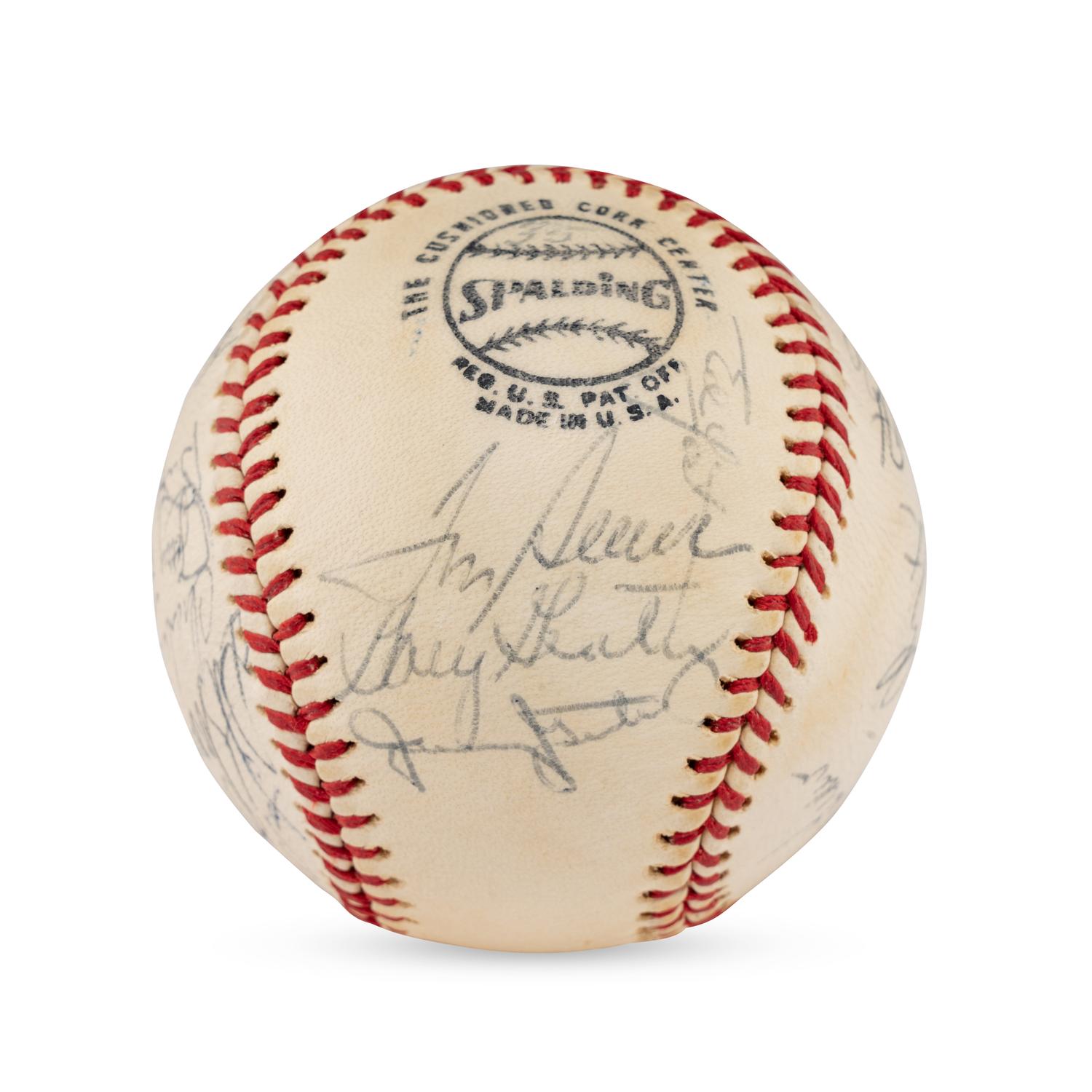 A 1971 New York Mets Team Signed Autograph Baseball (Beckett Authentication Services Letter of Authenticity)
