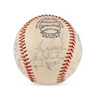 A 1971 New York Mets Team Signed Autograph Baseball (Beckett Authentication Services Letter of Authenticity)
