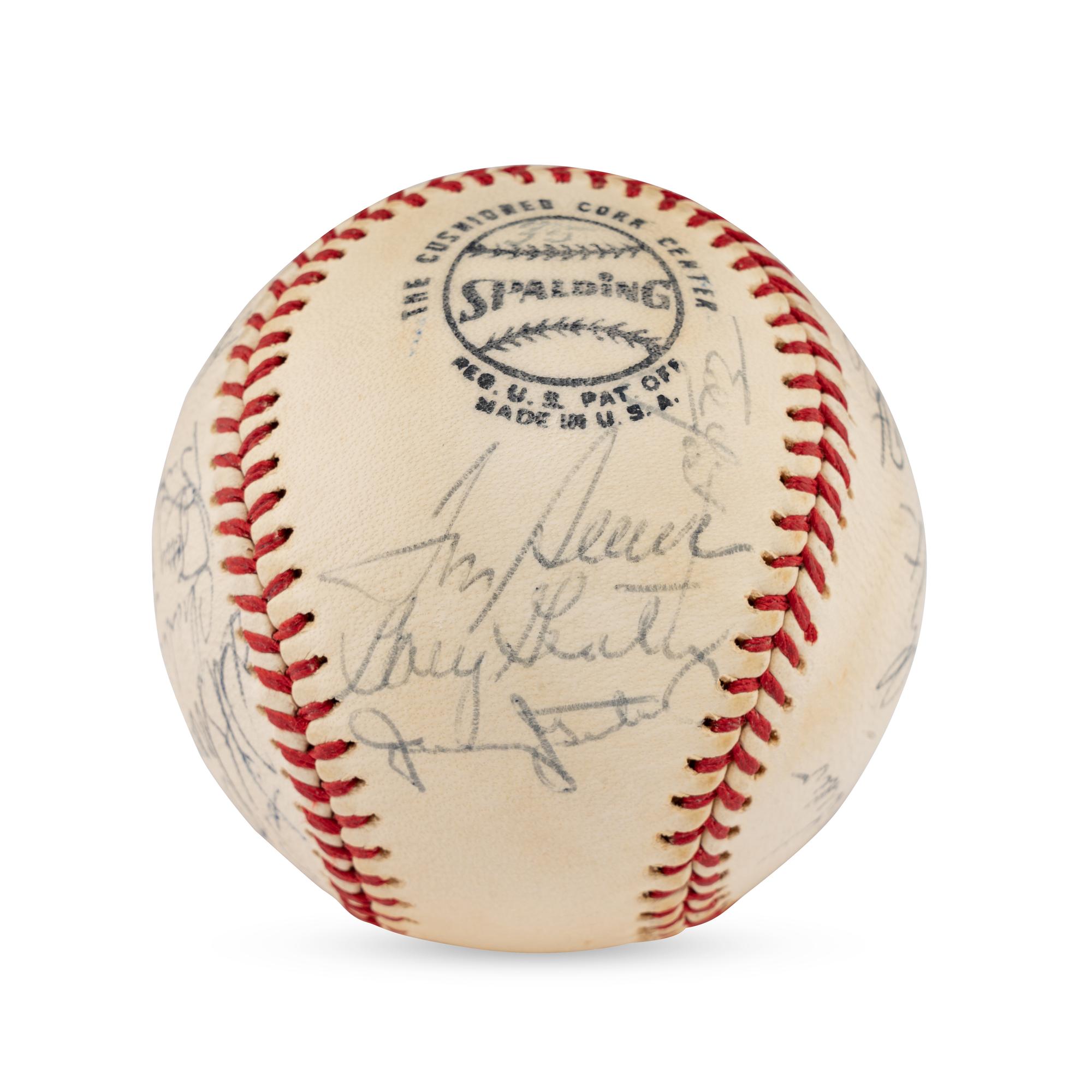A 1971 New York Mets Team Signed Autograph Baseball (Beckett Authentication Services Letter of Authenticity)