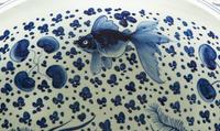 A Chinese Blue and White Porcelain Jardiniere