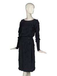 Two Chanel Sweaters and One Chanel Skirt with Belt