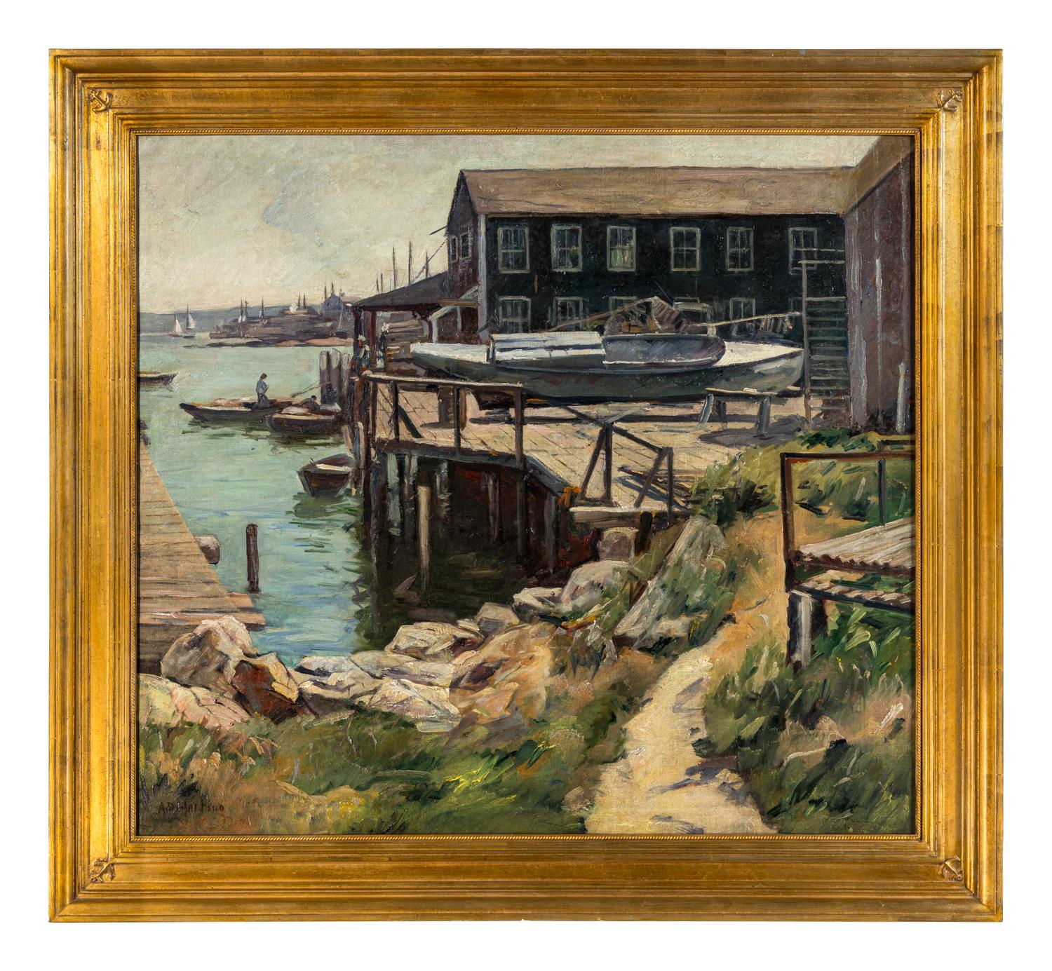 Harbor Scene