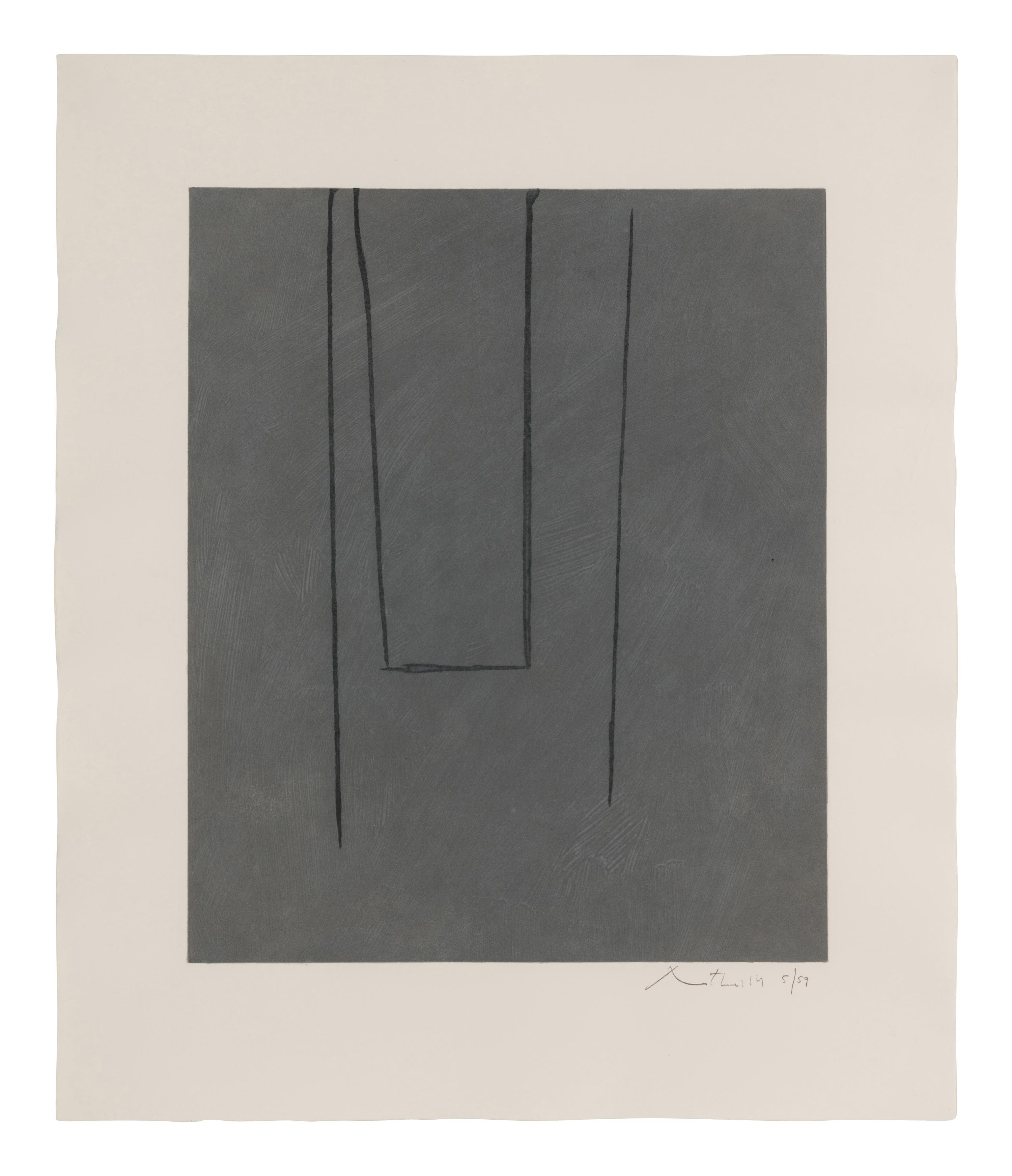 Slate Gray Pintura , 1975