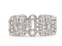 ART DECO, DIAMOND BRACELET