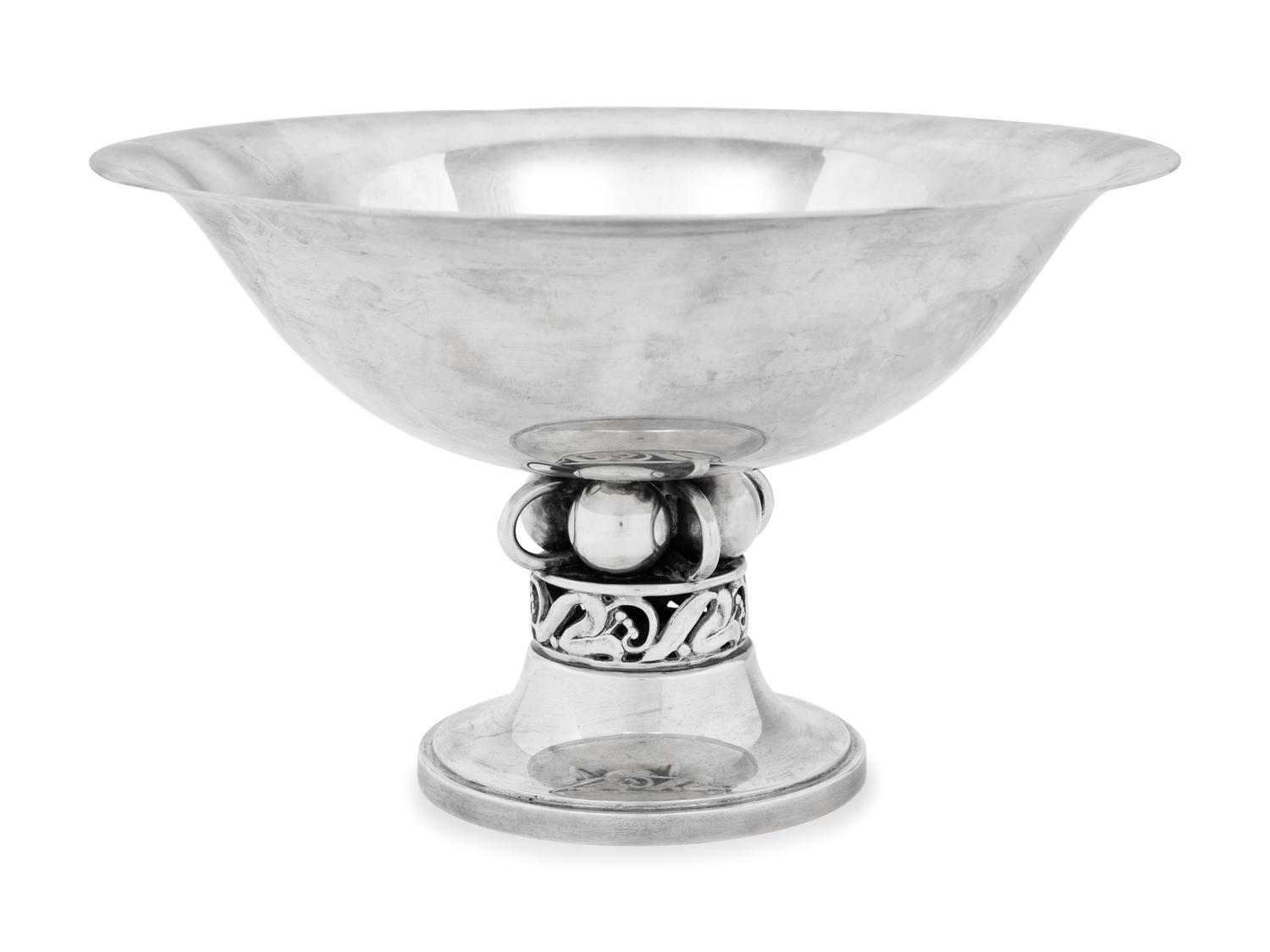 An American Silver Footed Bowl