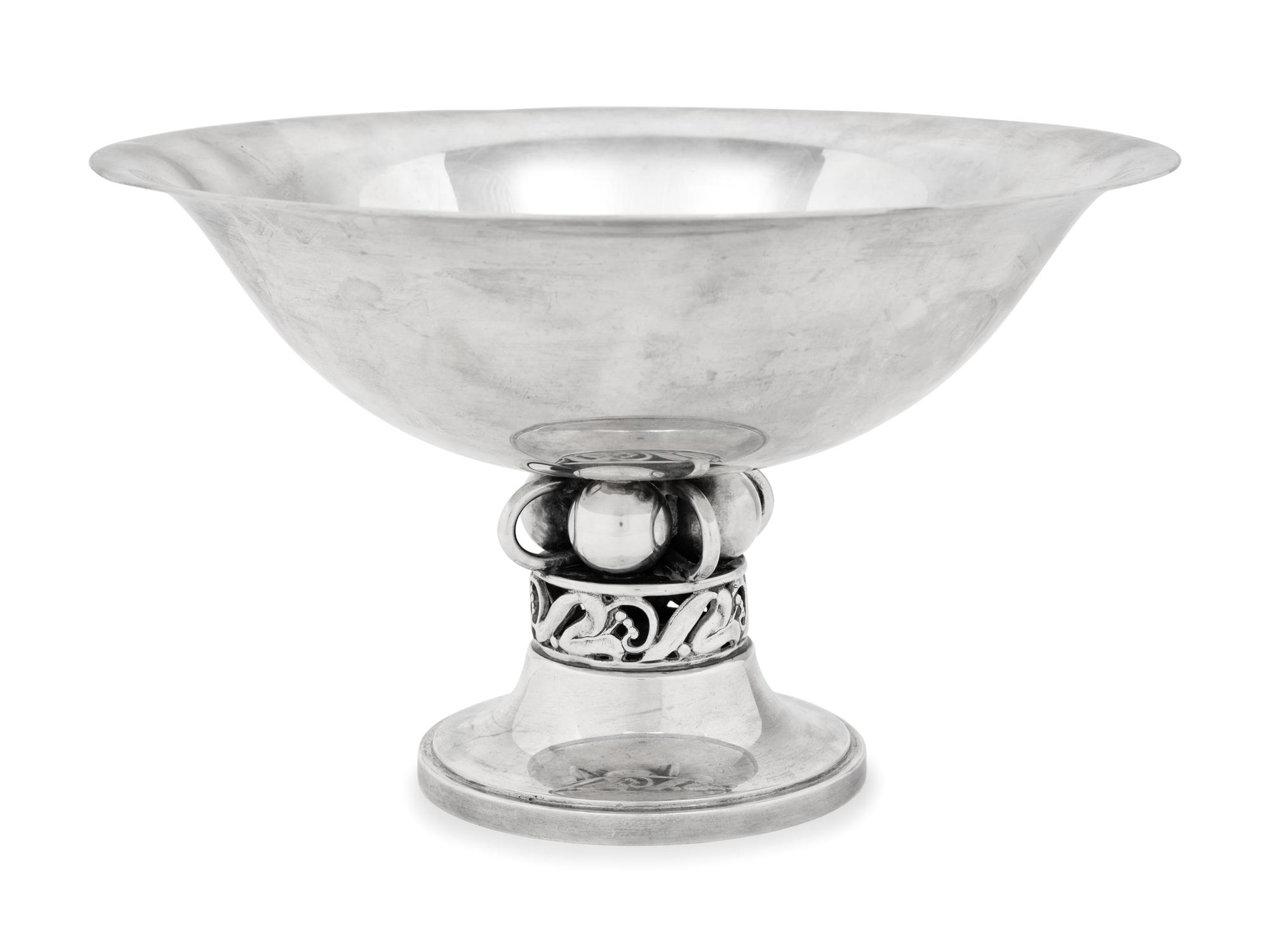 An American Silver Footed Bowl