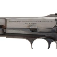 *Belgian Browning Hi Power Pistol with Tangent Sights