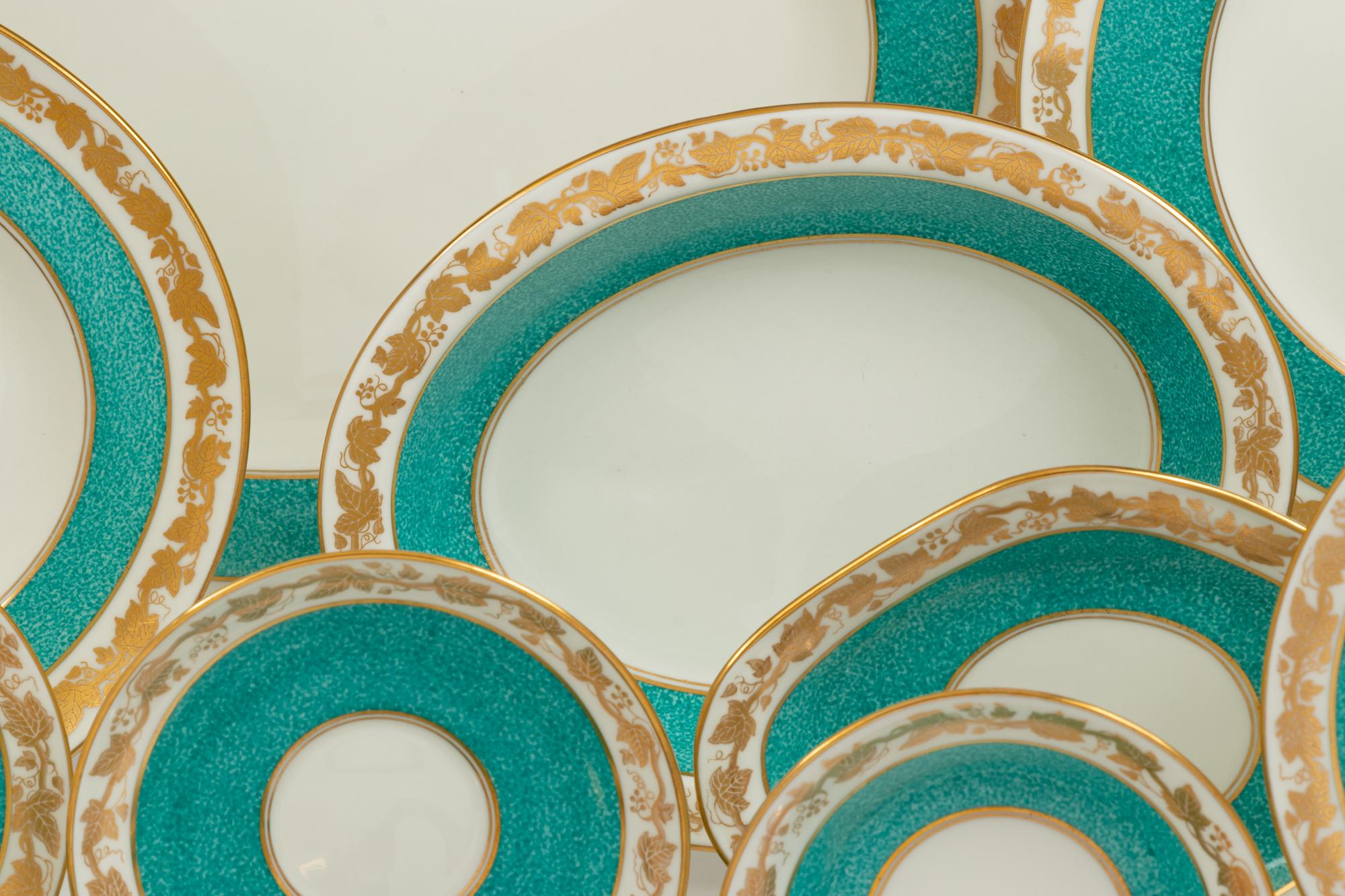A Wedgwood Porcelain Dinner Service