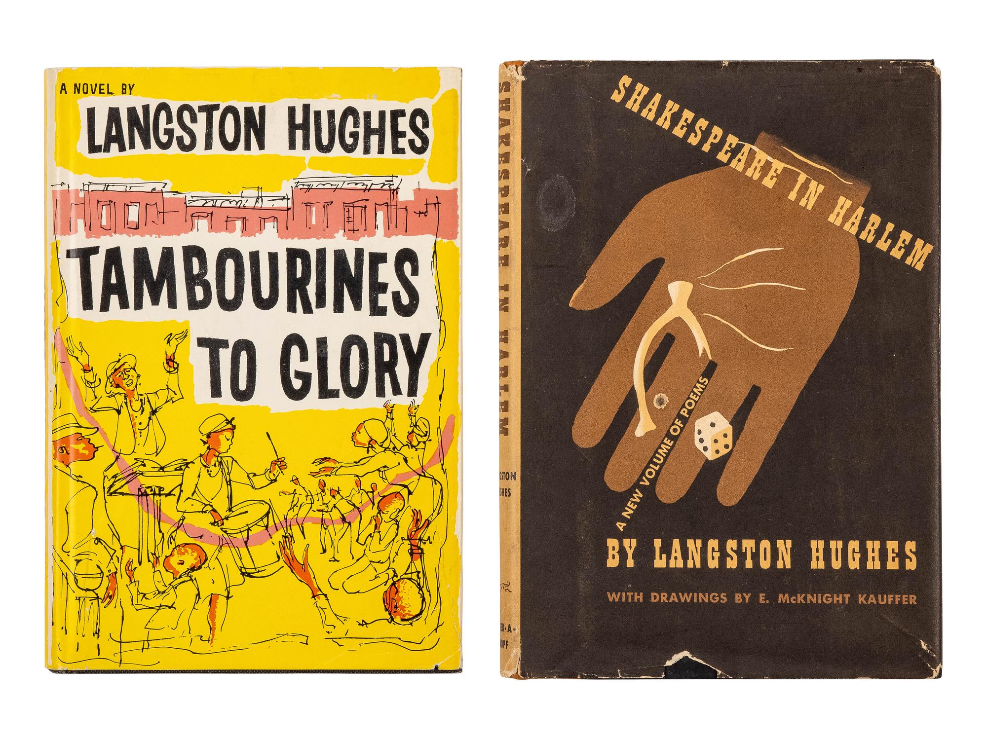 [AFRICAN AMERICANA]. HUGHES, Langston (1901-1967). Shakespeare in Harlem. New York: Alfred A. Knopf, 1942.