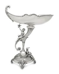 A Reed and Barton Figural Silver-Plate Centerpiece