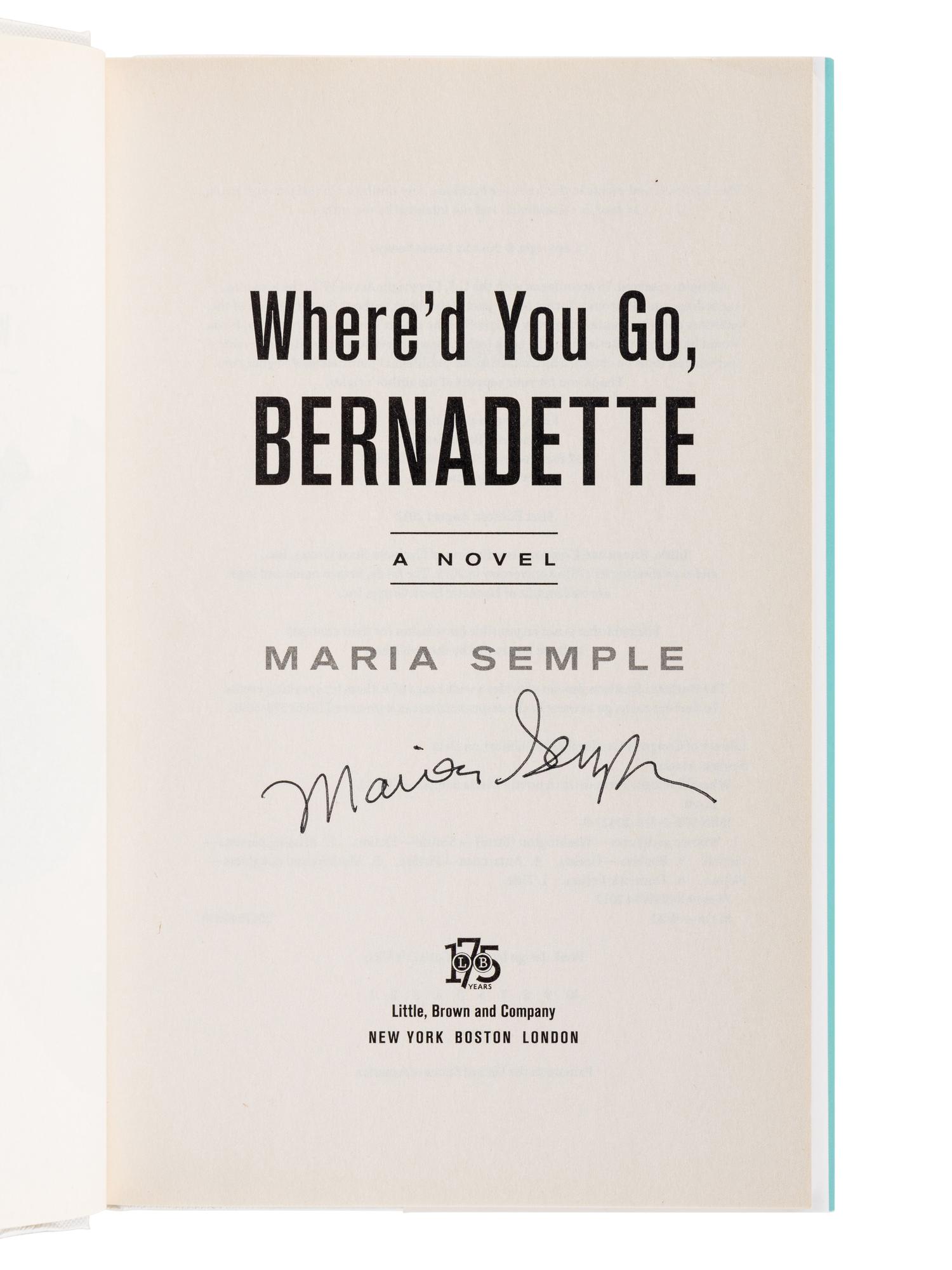 [LITERATURE -- BEACH READS]. A group of 8 FIRST EDITIONS, most SIGNED, comprising: