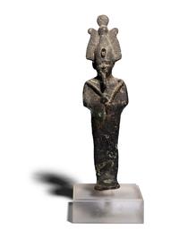 An Egyptian Bronze Osiris