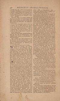 [Declaration of Independence] One of the Earliest Printed Announcements of American Independence, in the Exceedingly Rare Original Wrappers, 1776