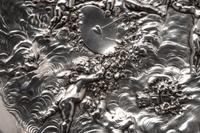 A Pair of American Silver Repousse Tazze