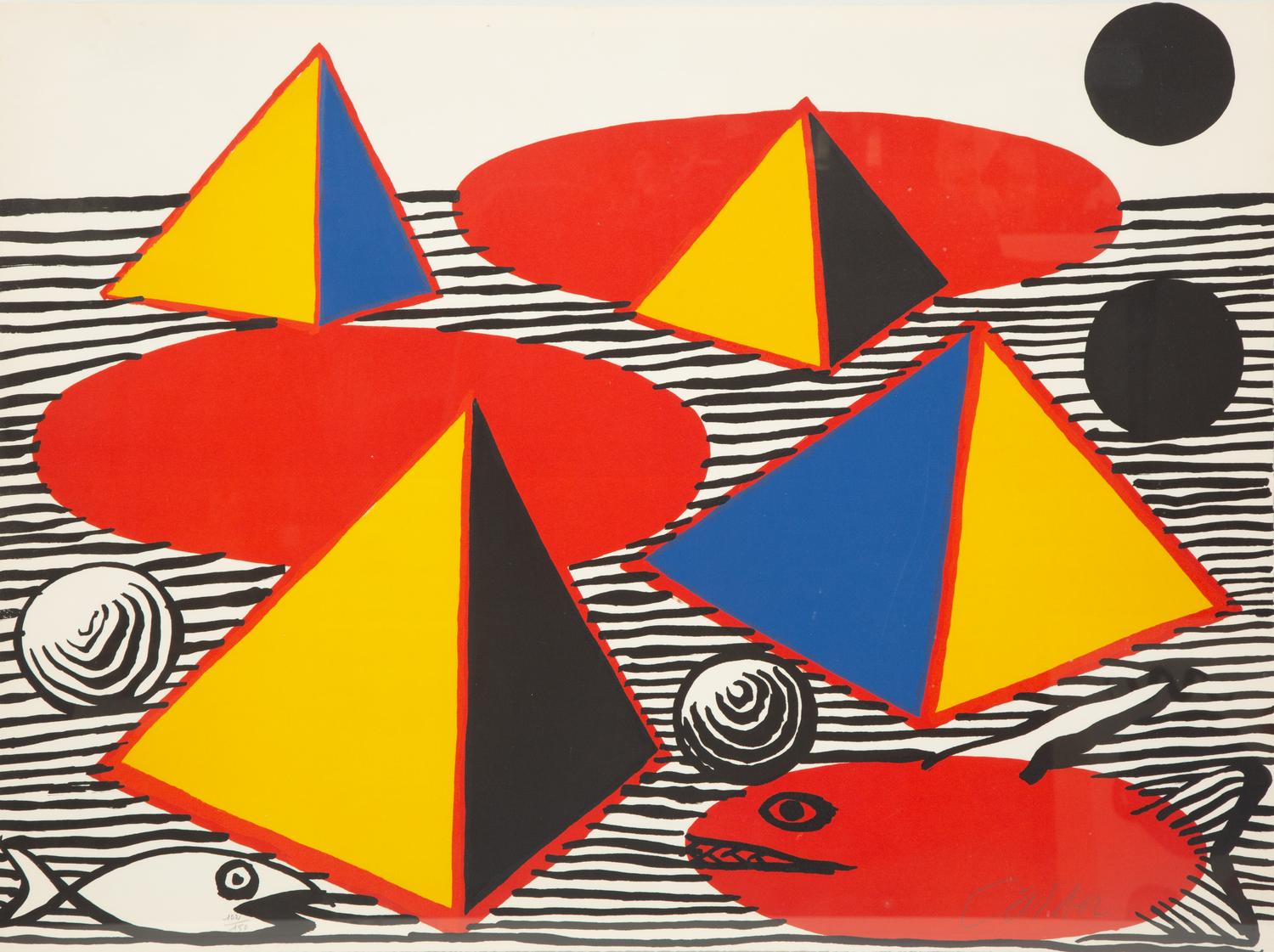 Red Fish and White Fish , 1976
