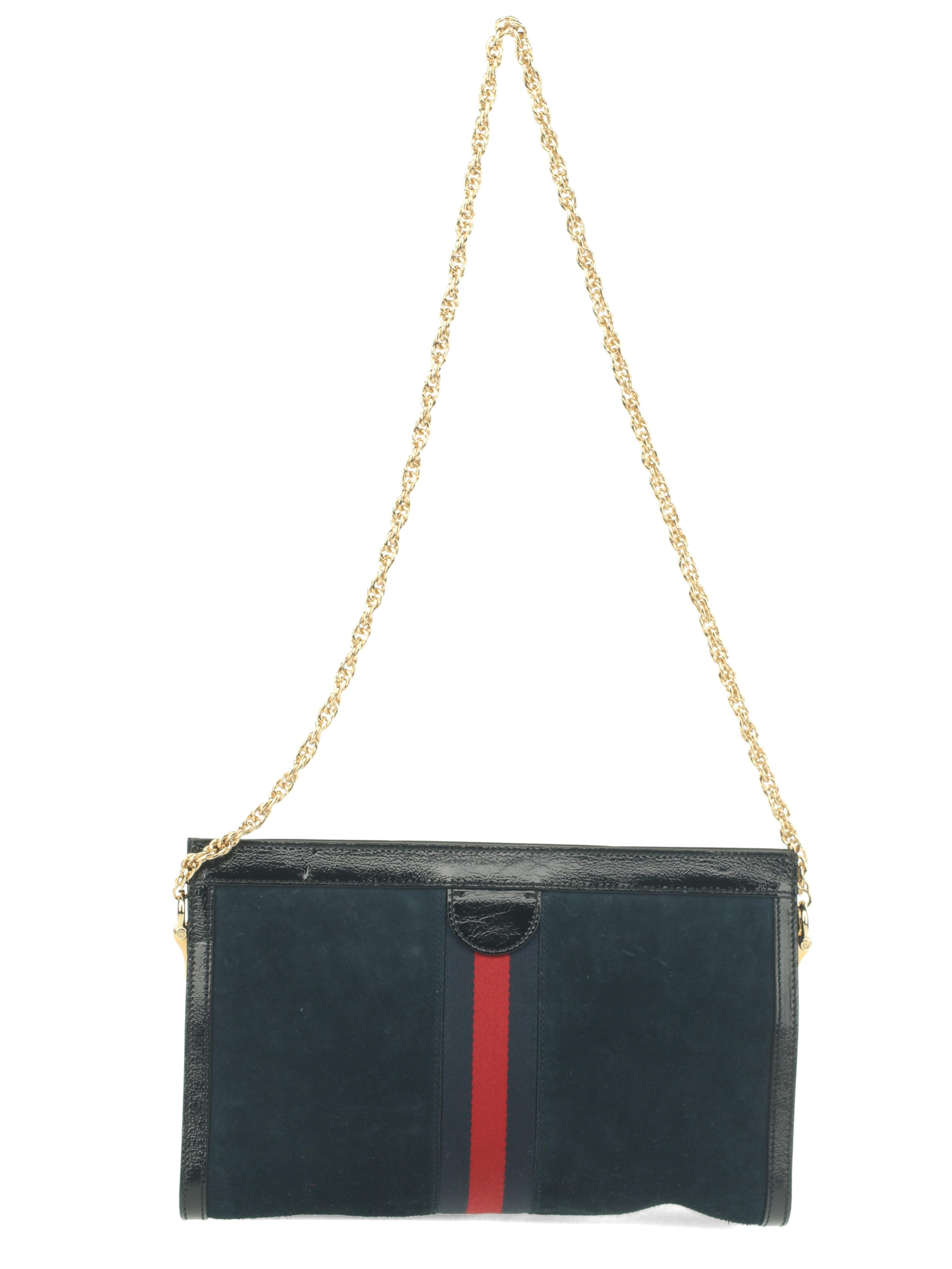 Gucci Ophidia Suede Shoulder Bag