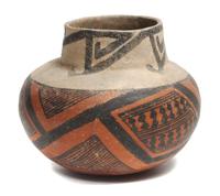 Collection of Prehistoric Pottery Height of largest 5 1/2 inches