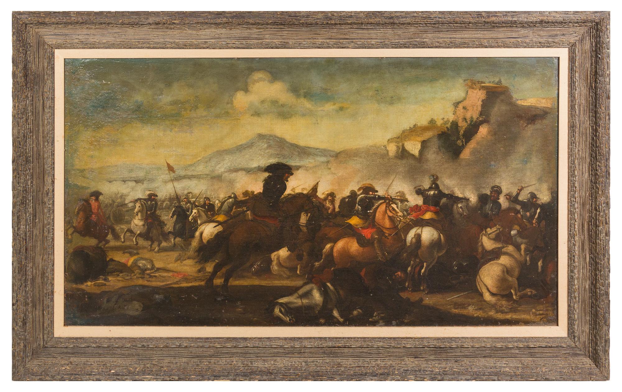 Artist Unknown, (Late 19th/Early 20th Century), Battle Scene