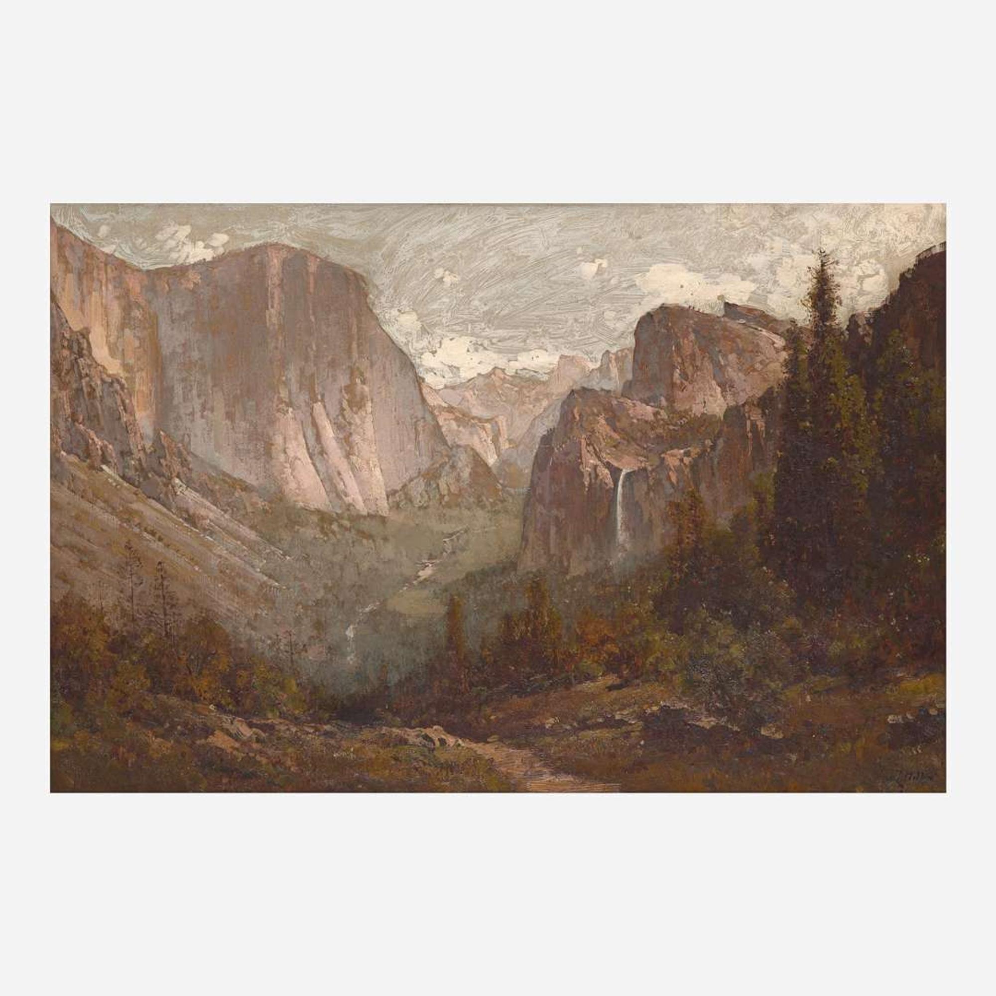 Thomas Hill (American, 1829–1908) Yosemite Valley