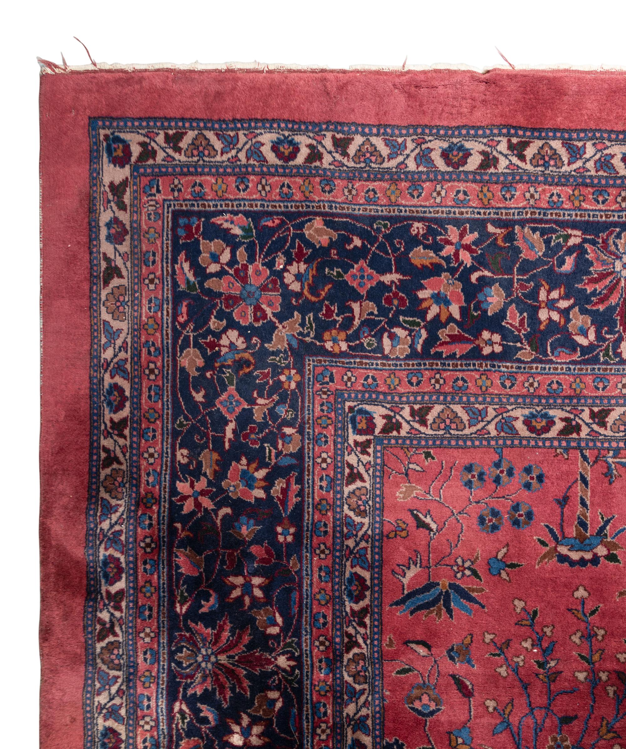A Sarouk Wool Rug