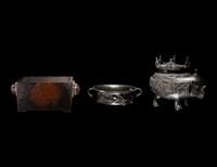 Three Chinese Bronze Articles