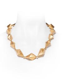 ANGELA PINTALDI, YELLOW GOLD NECKLACE