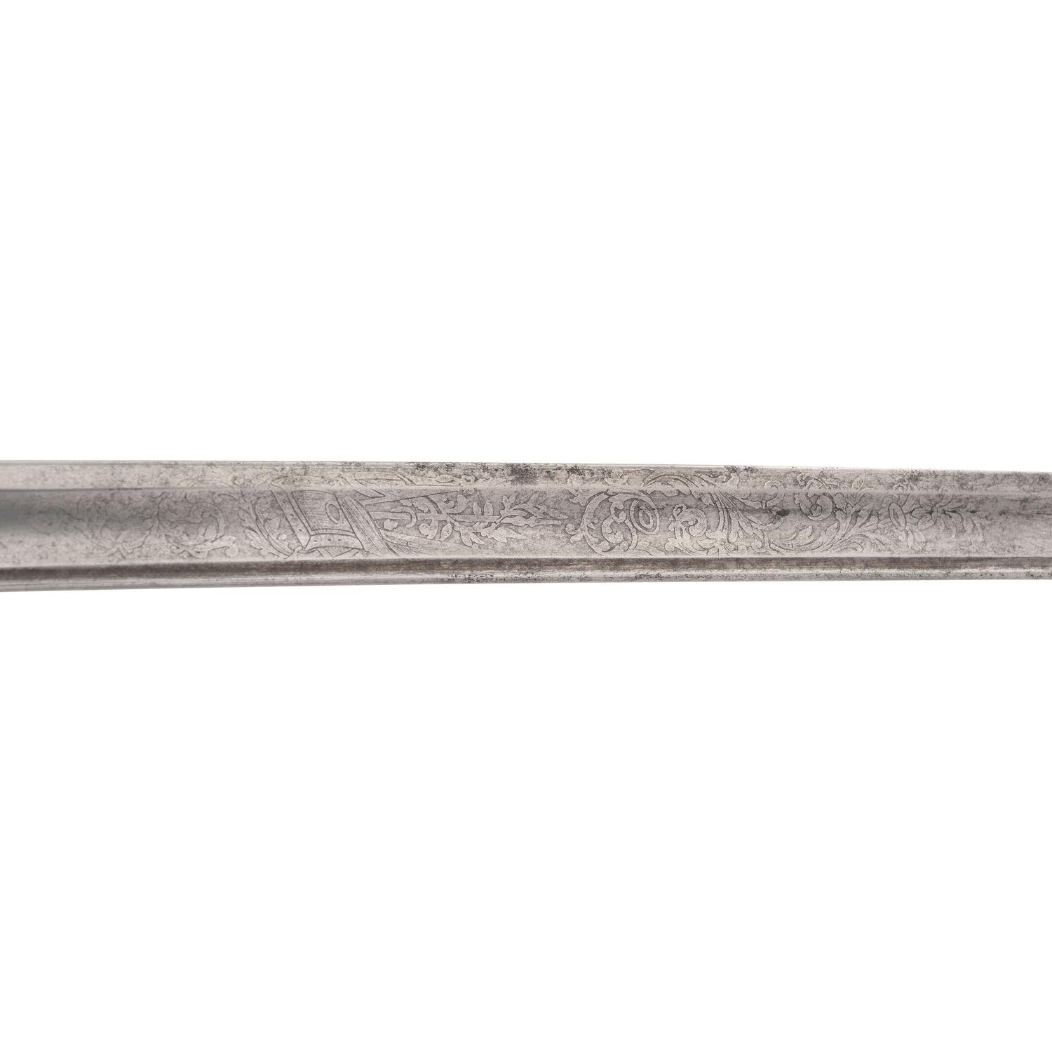 Model 1850 Foot Officer Sword of Capt. Patrick Hart - 19th Indiana - Wounded and Captured at Gettysburg