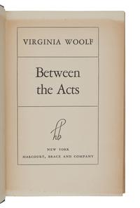 WOOLF, Virginia (1882-1941). A group of 6 works, comprising: